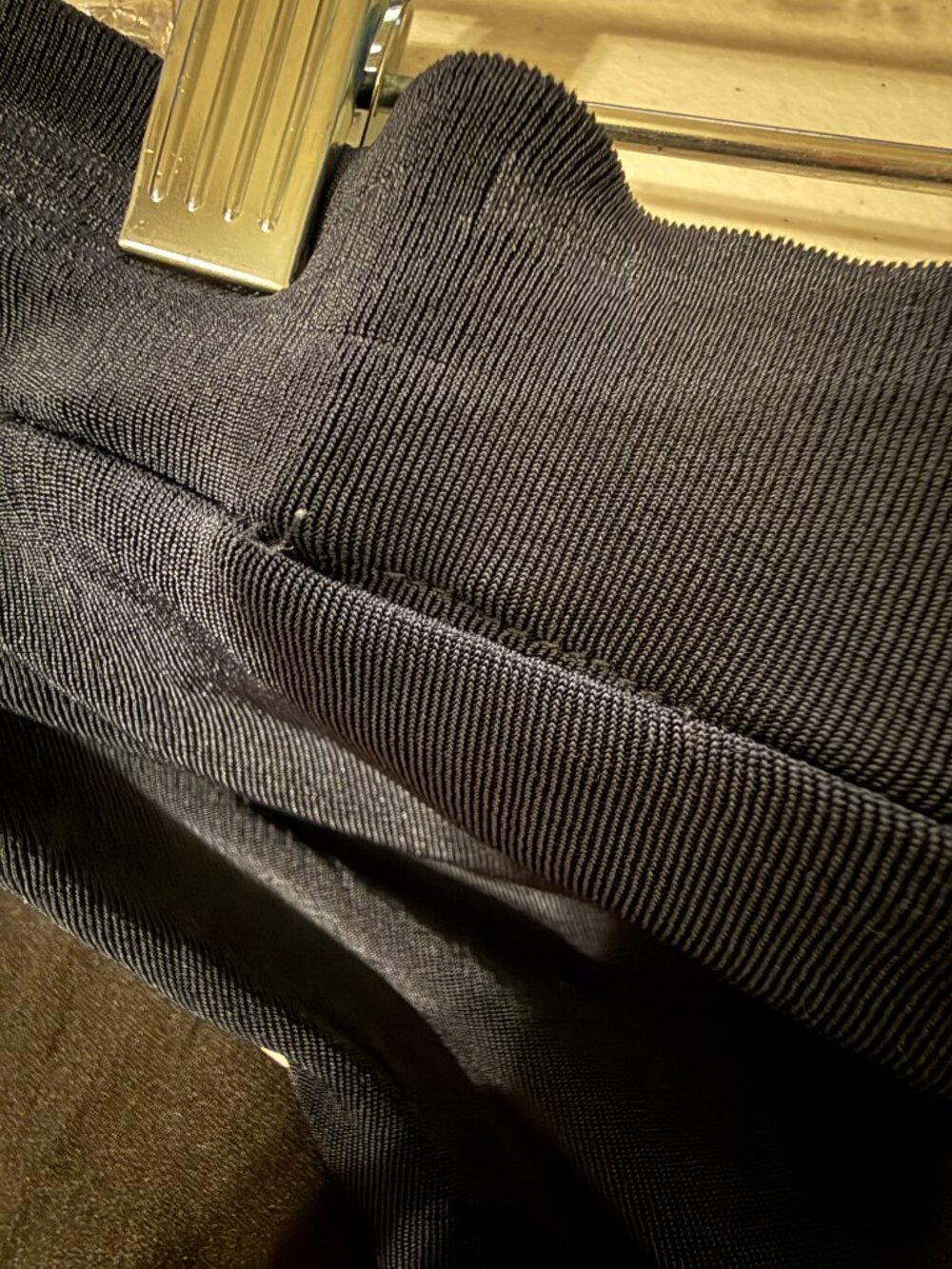 Chico's Travelers, Navy Pants, Chico's Size 2 - Picture 7 of 7